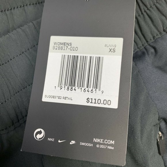 Nike Swift Flex Slim Fit Woven Running Pants Black - Picture 6 of 6
